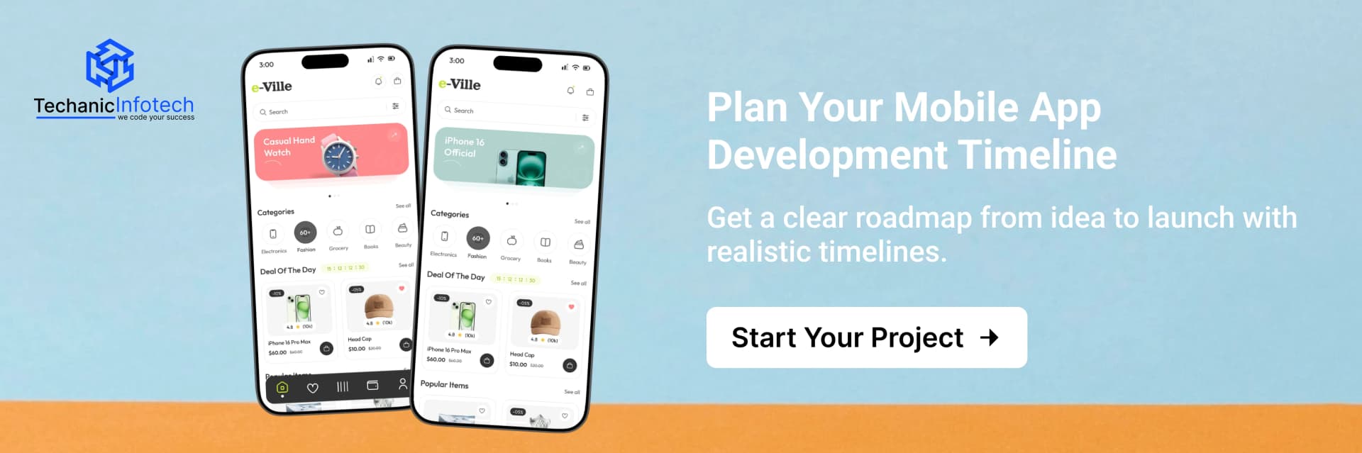 Build a E-Commerce App CTA
