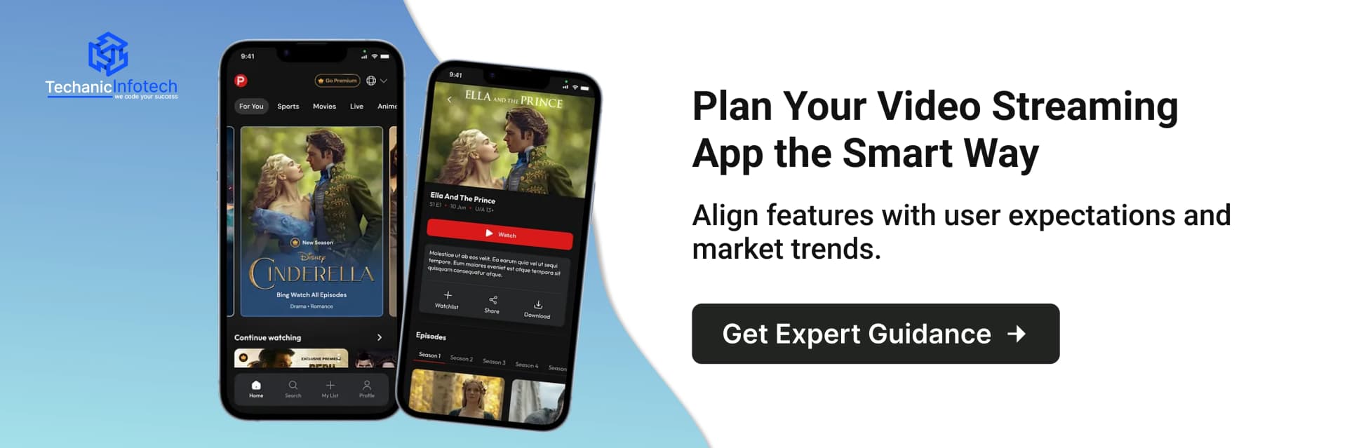 Video Streaming App Development CTA