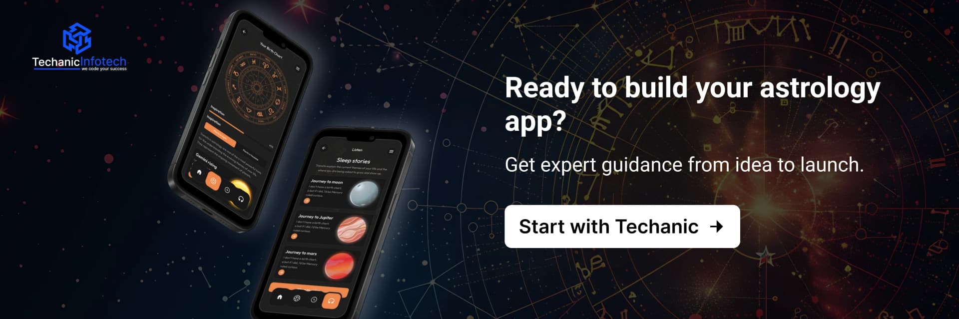 Build a Astology App CTA