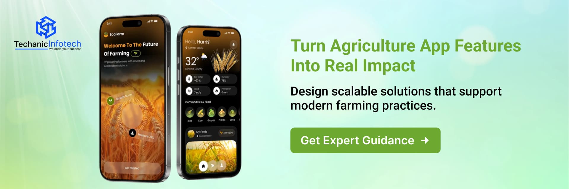 Agriculture App Development CTA