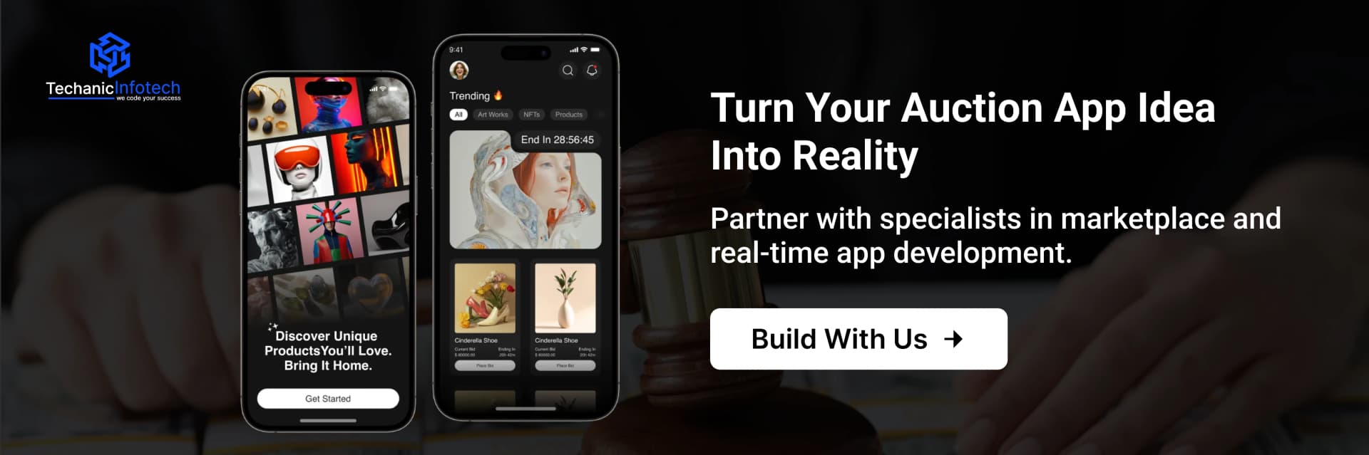 Build a Auction App CTA