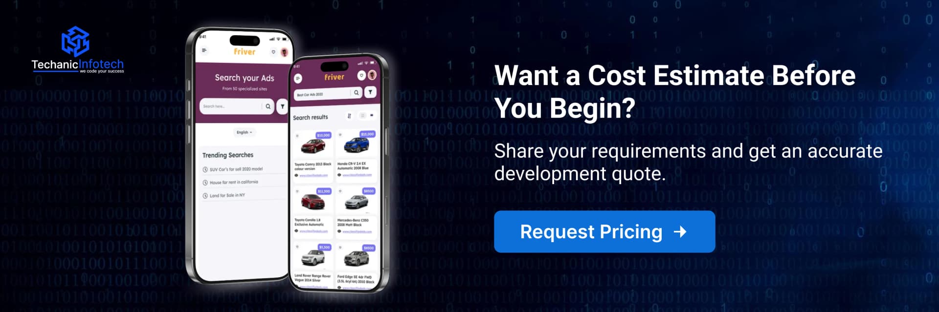 Classified App Development CTA