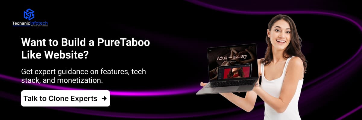 Build a Adult Website Like PureTaboo CTA