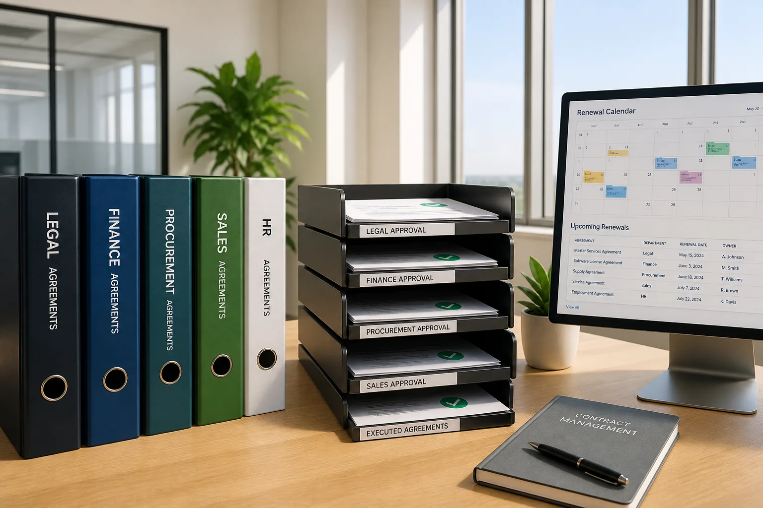 Enterprise Contract Management Platform