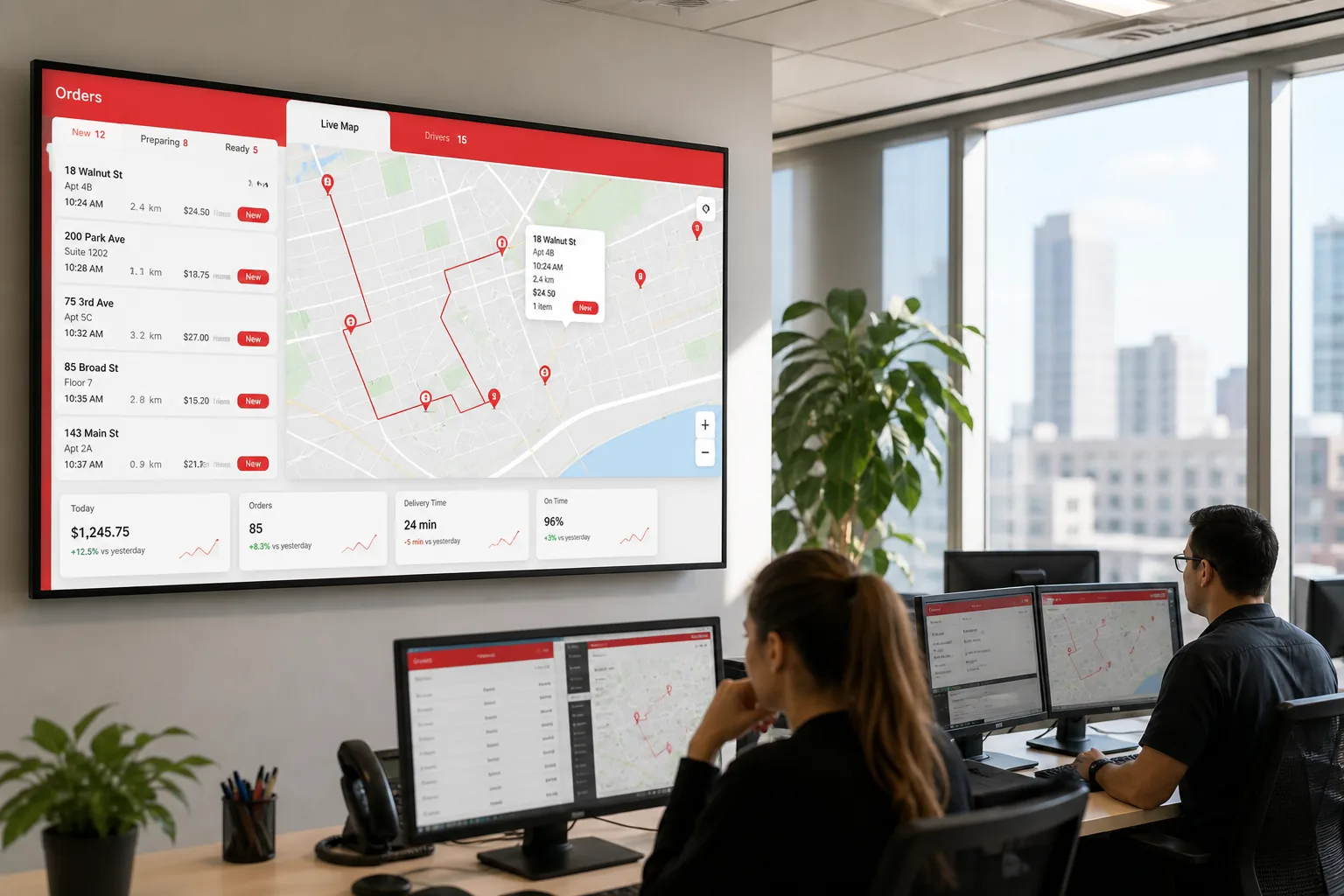 Multi Restaurant Food Delivery Platform