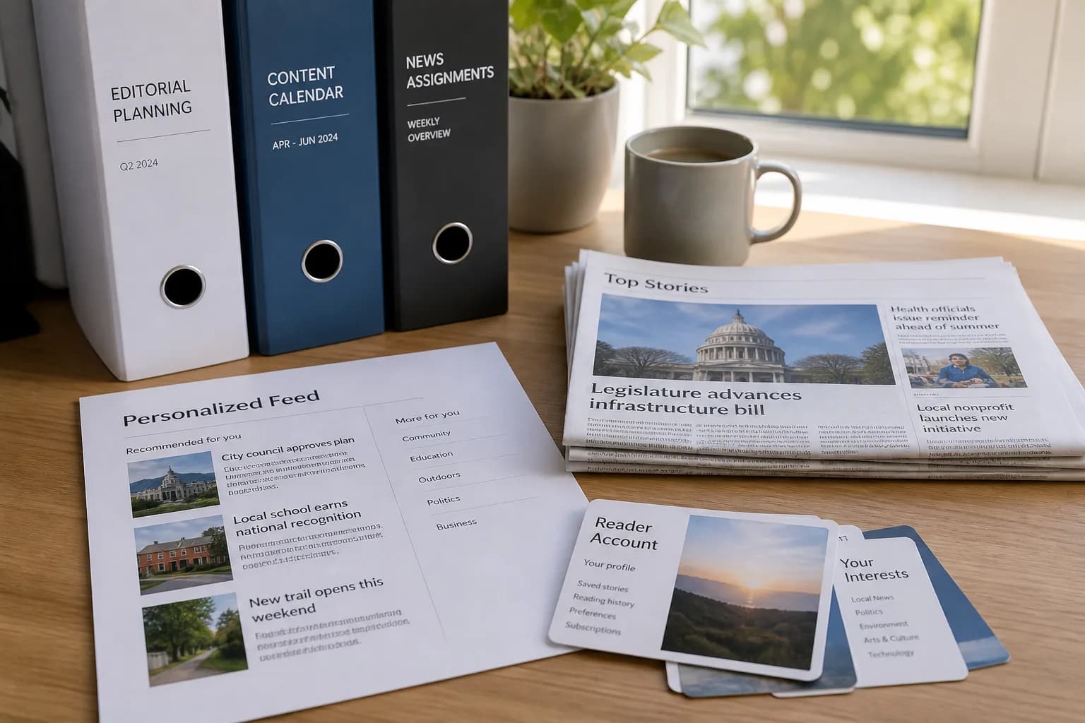 Digital News Publishing Platform