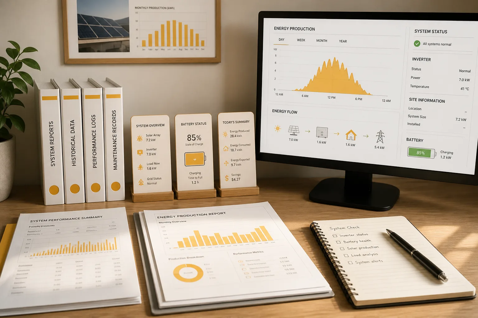 Solar Monitoring App Development