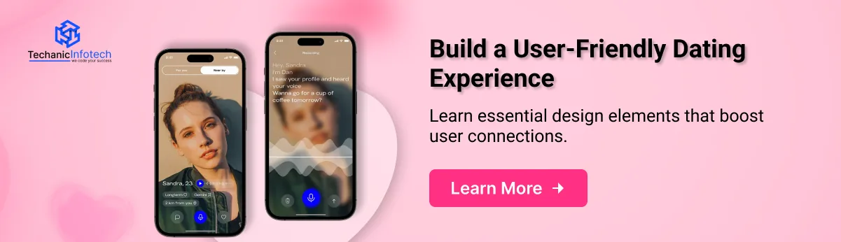 Design a Dating App CTA