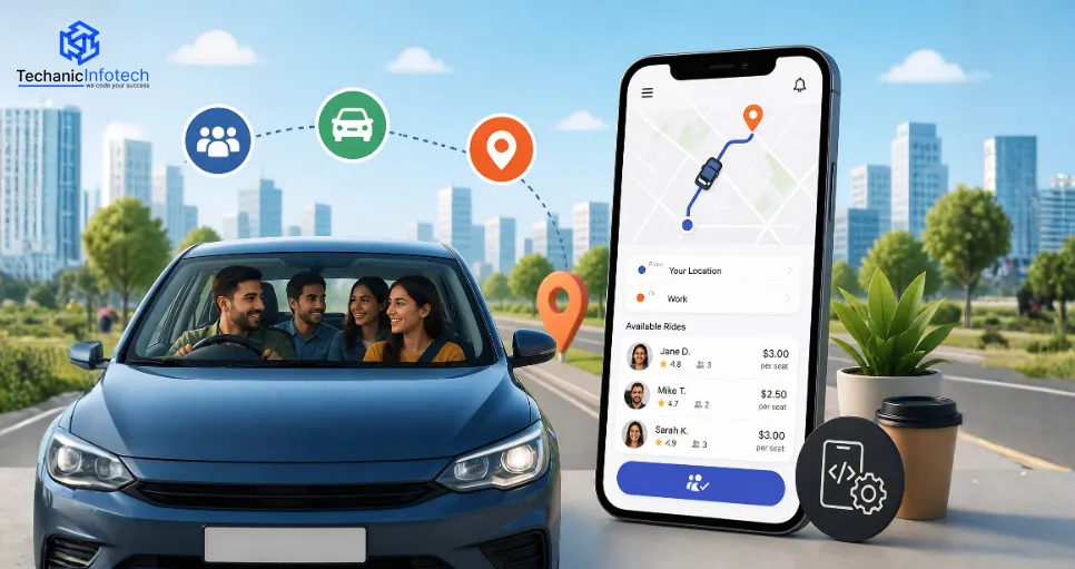 How to Develop a Carpooling App In 2026