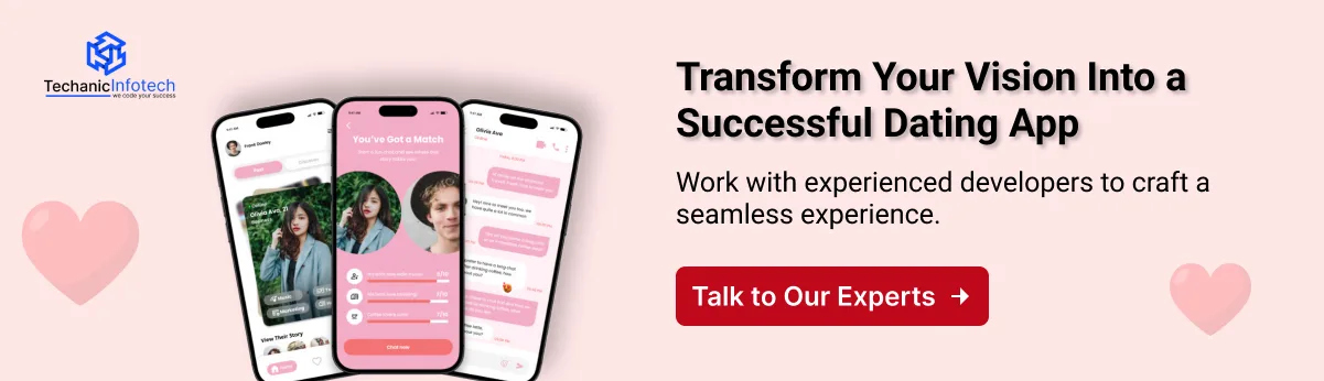Develop a Dating App CTA