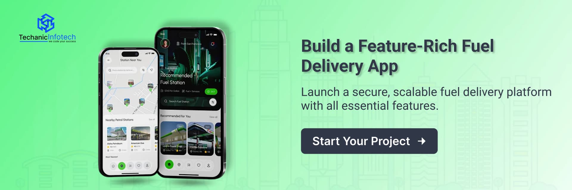 Fuel Delivery App Development CTA