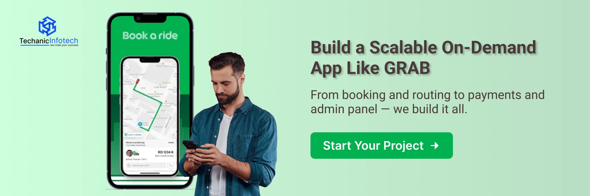 Grab Clone Development CTA