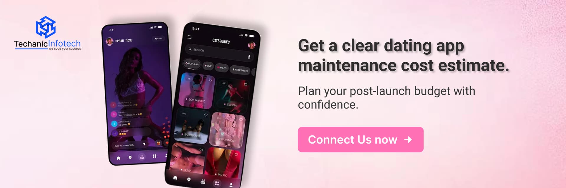 Dating App Maintenance CTA