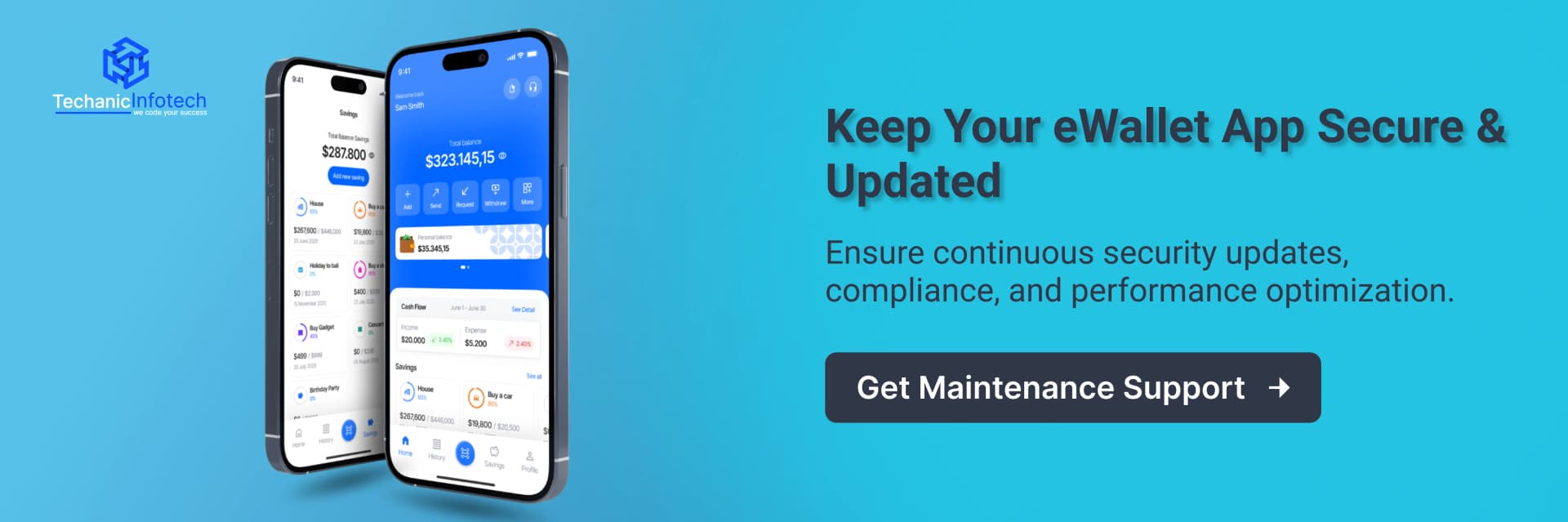 maintenance of ewallet apps CTA