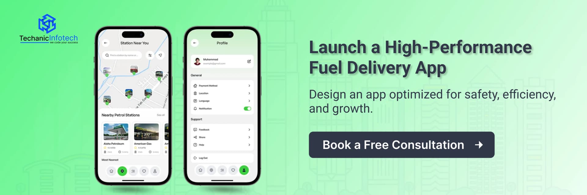 Build a Fuel Delivery App CTA