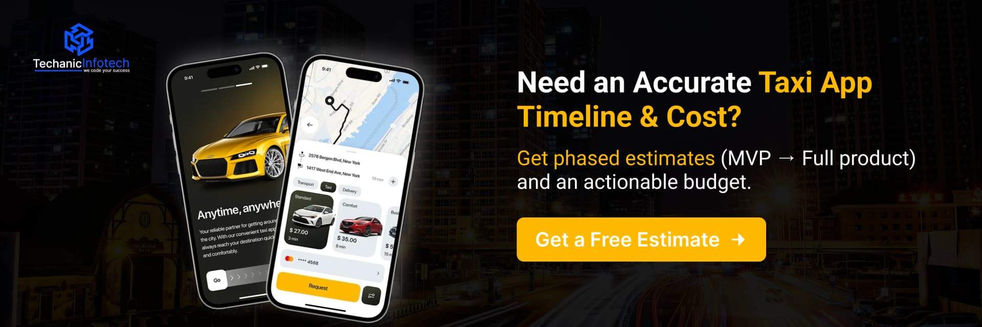 Build a Taxi App for USA Market