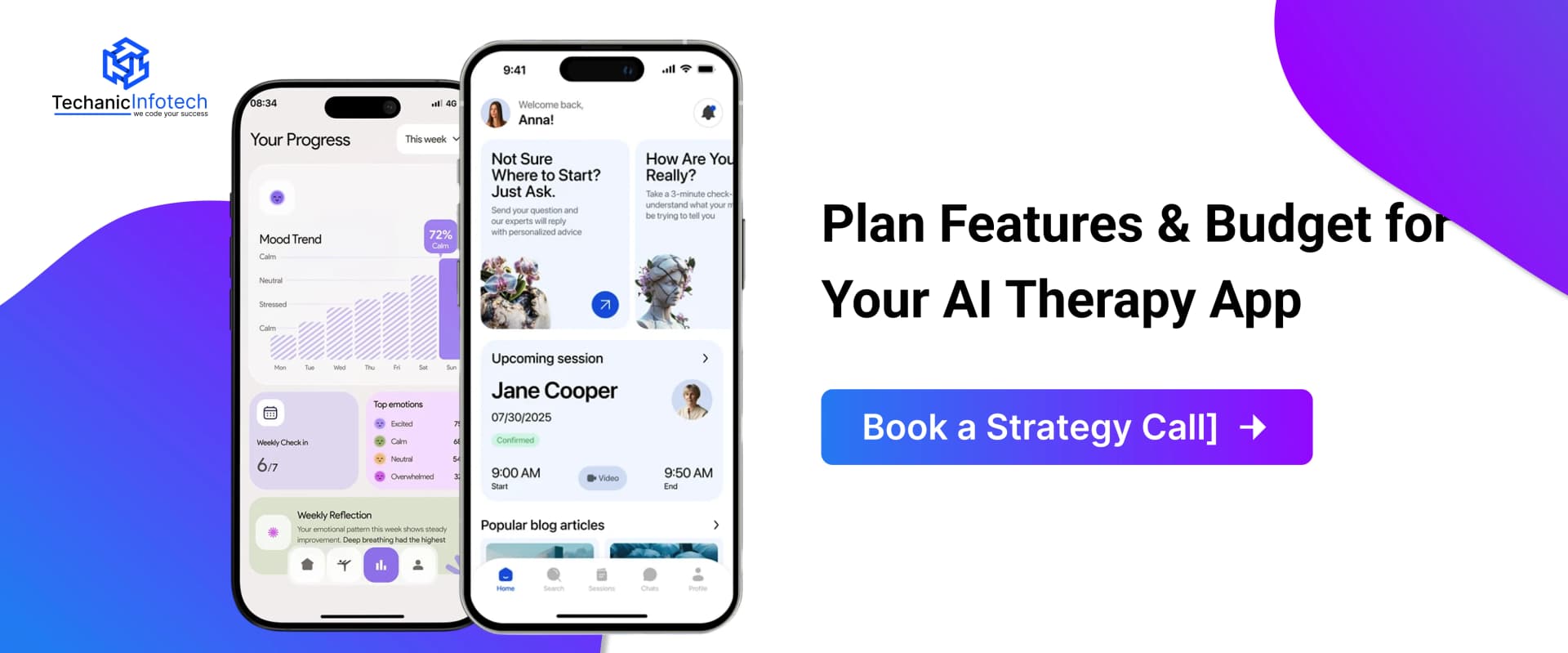 AI Therapy App Development Cost CTA