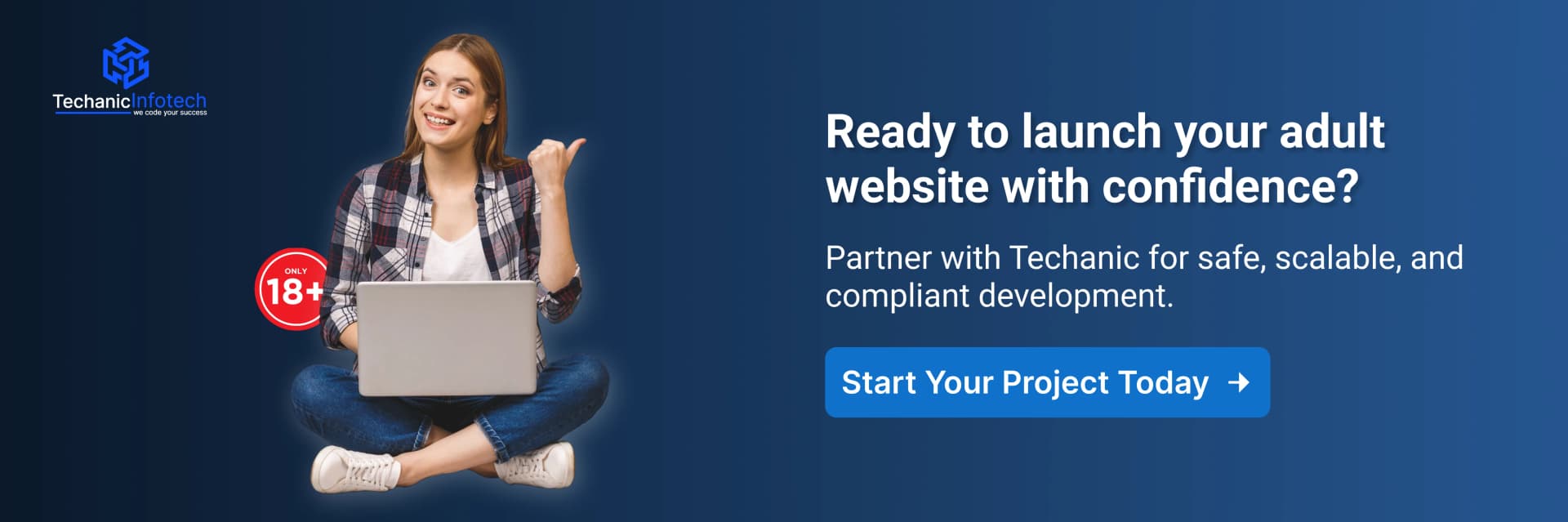Create a Adult Website CTA