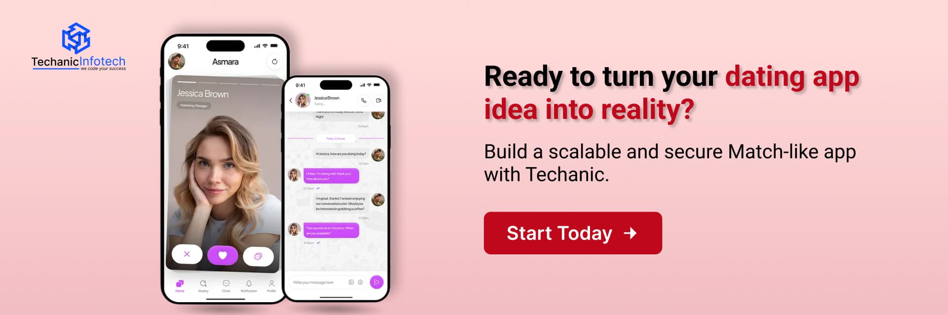 Create Match.com Clone App