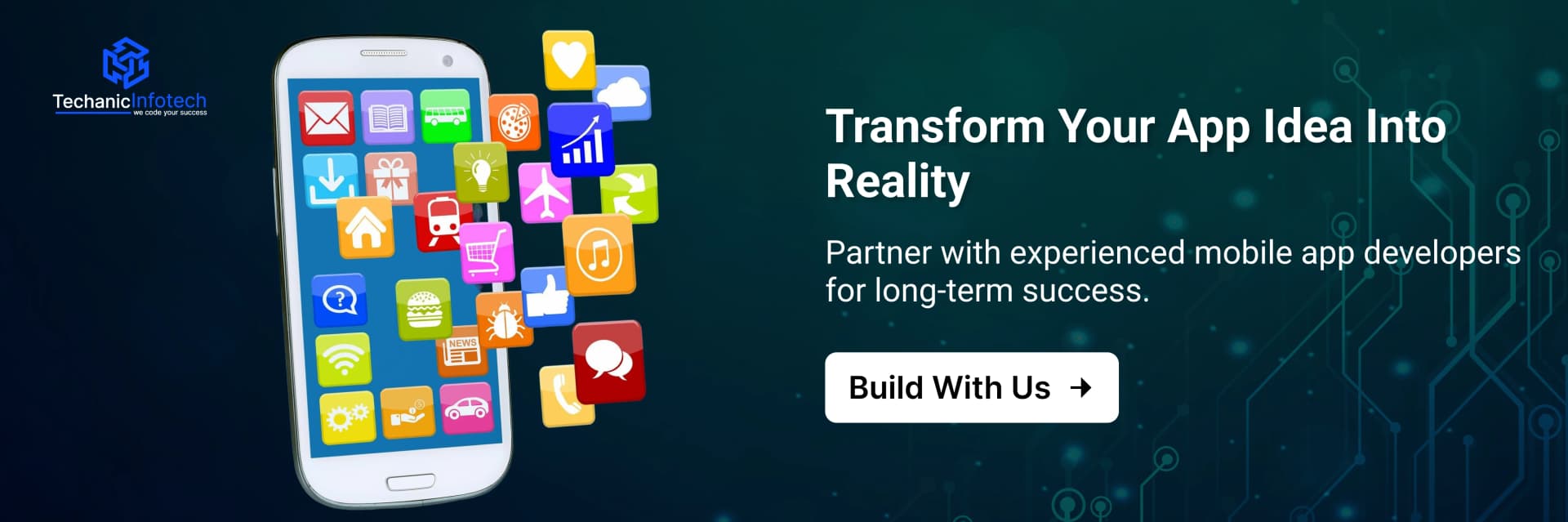 Design Your Mobile app CTA