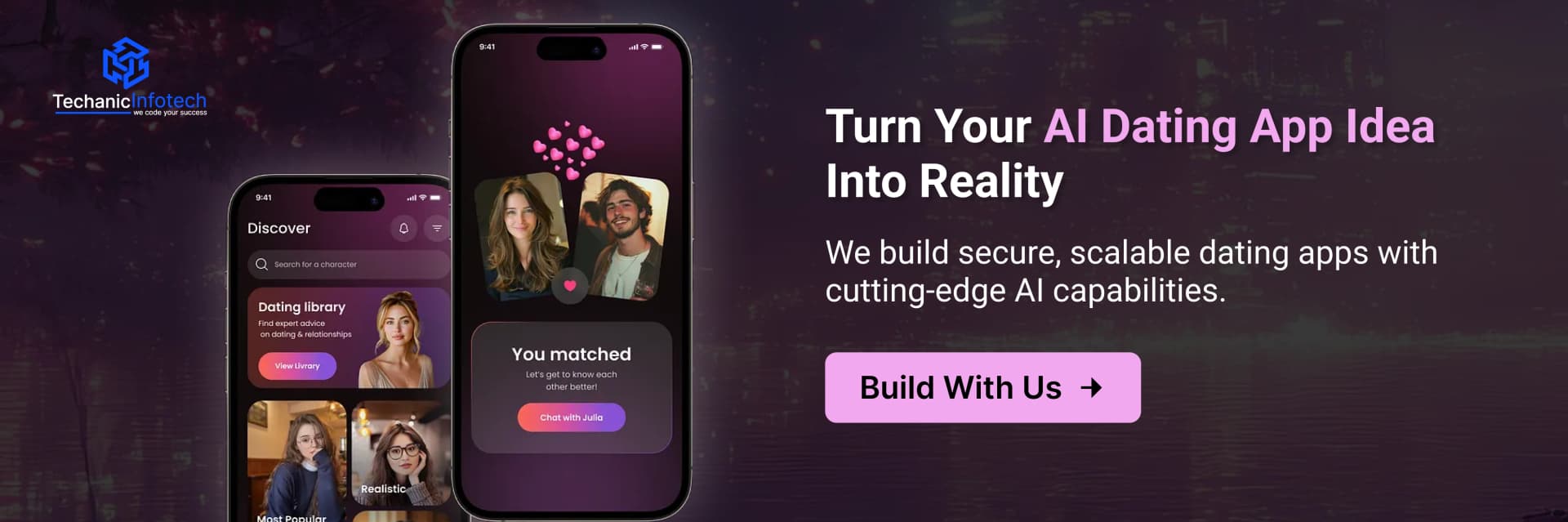 Build Ai Powered Dating App CTA