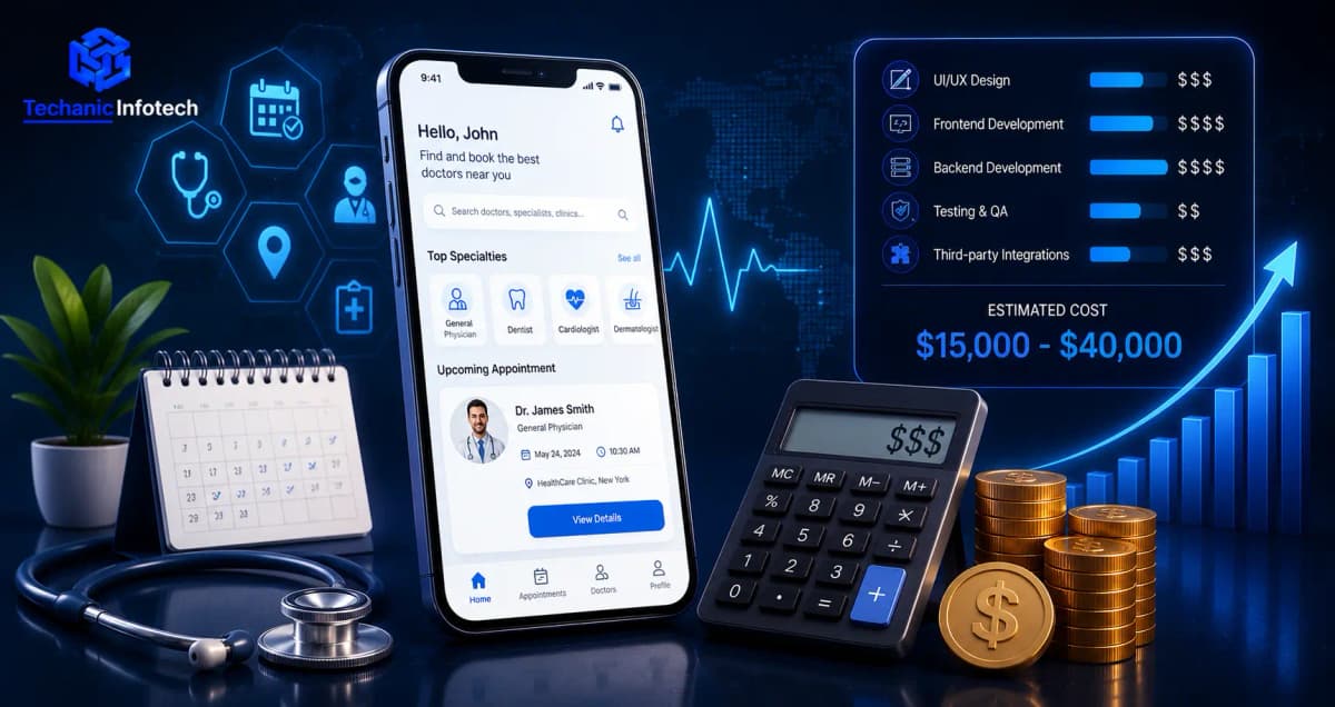 Cost to Develop an App Like Zocdoc: Full Breakdown in 2026