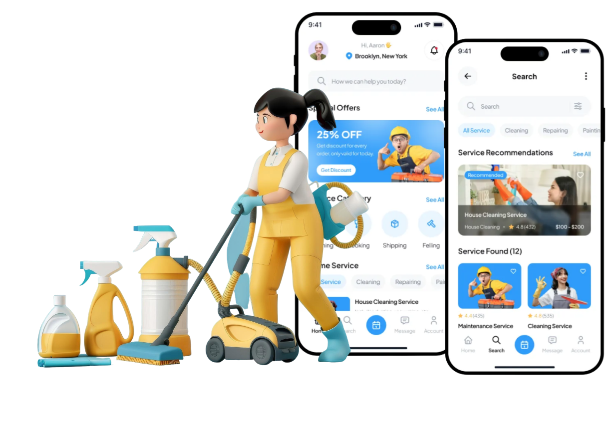 Techanic Infotech expertise and services illustration