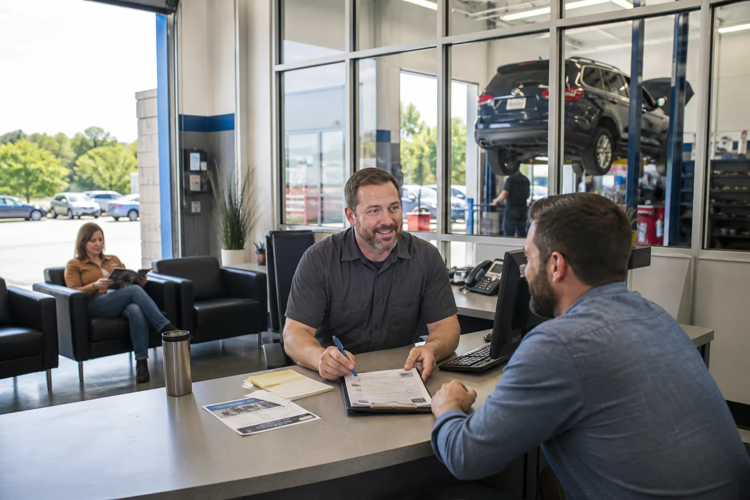 Platforms Like Shopmonkey inspired auto repair app preview