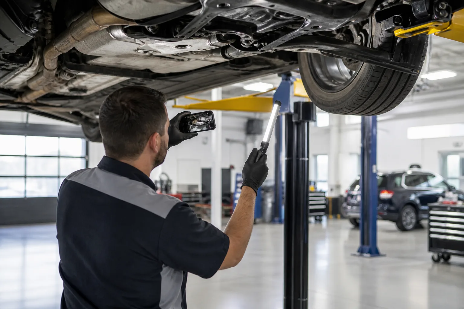 Platforms Like Tekmetric inspired auto repair app preview