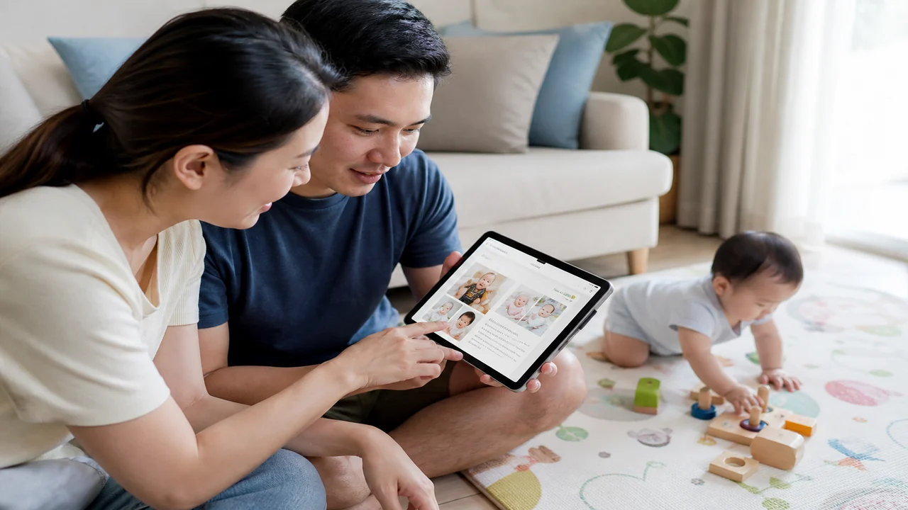 Apps Like Baby Connect inspired baby tracking app preview