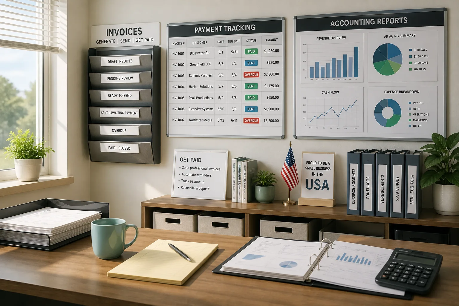 Software Like QuickBooks Billing inspired construction app preview