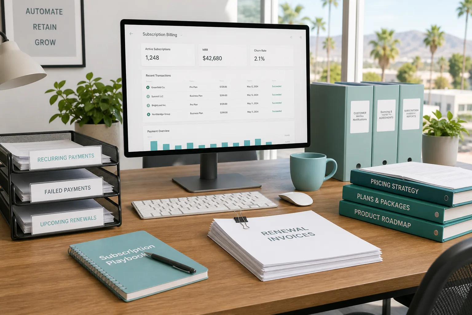 Software Like Stripe Billing inspired construction app preview