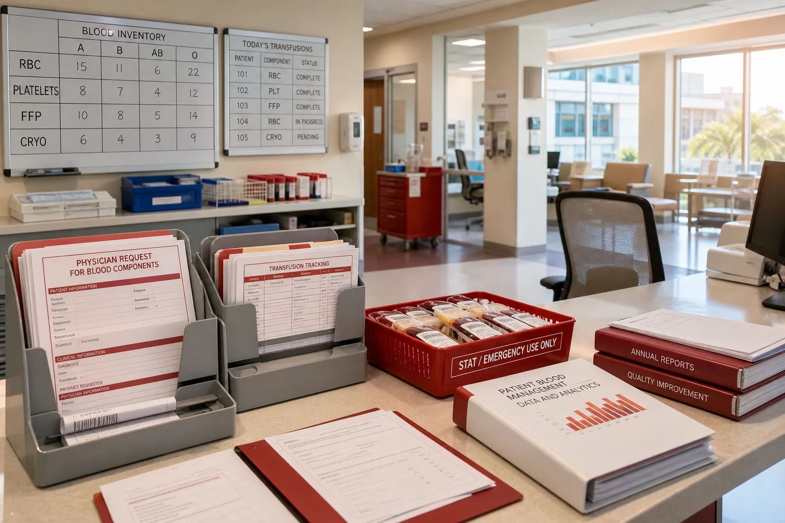 Software Inspired By Hospital Blood Management Systems inspired construction app preview