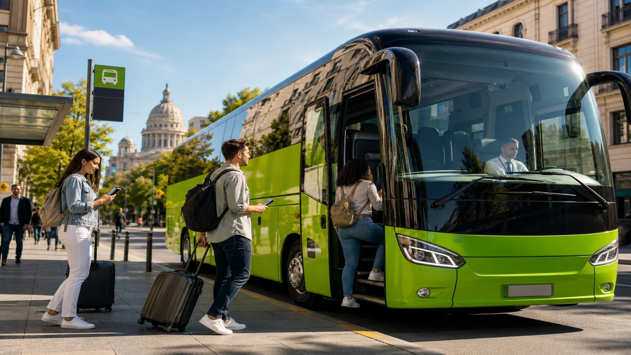 Apps Like FlixBus inspired bus ticket booking app preview