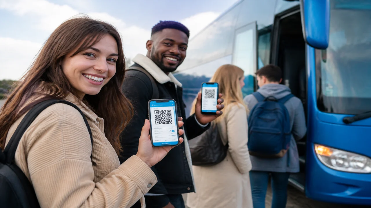 Apps Like Megabus inspired bus ticket booking app preview
