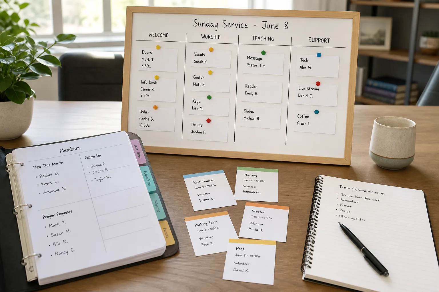 Software Inspired By Planning Center inspired church app preview