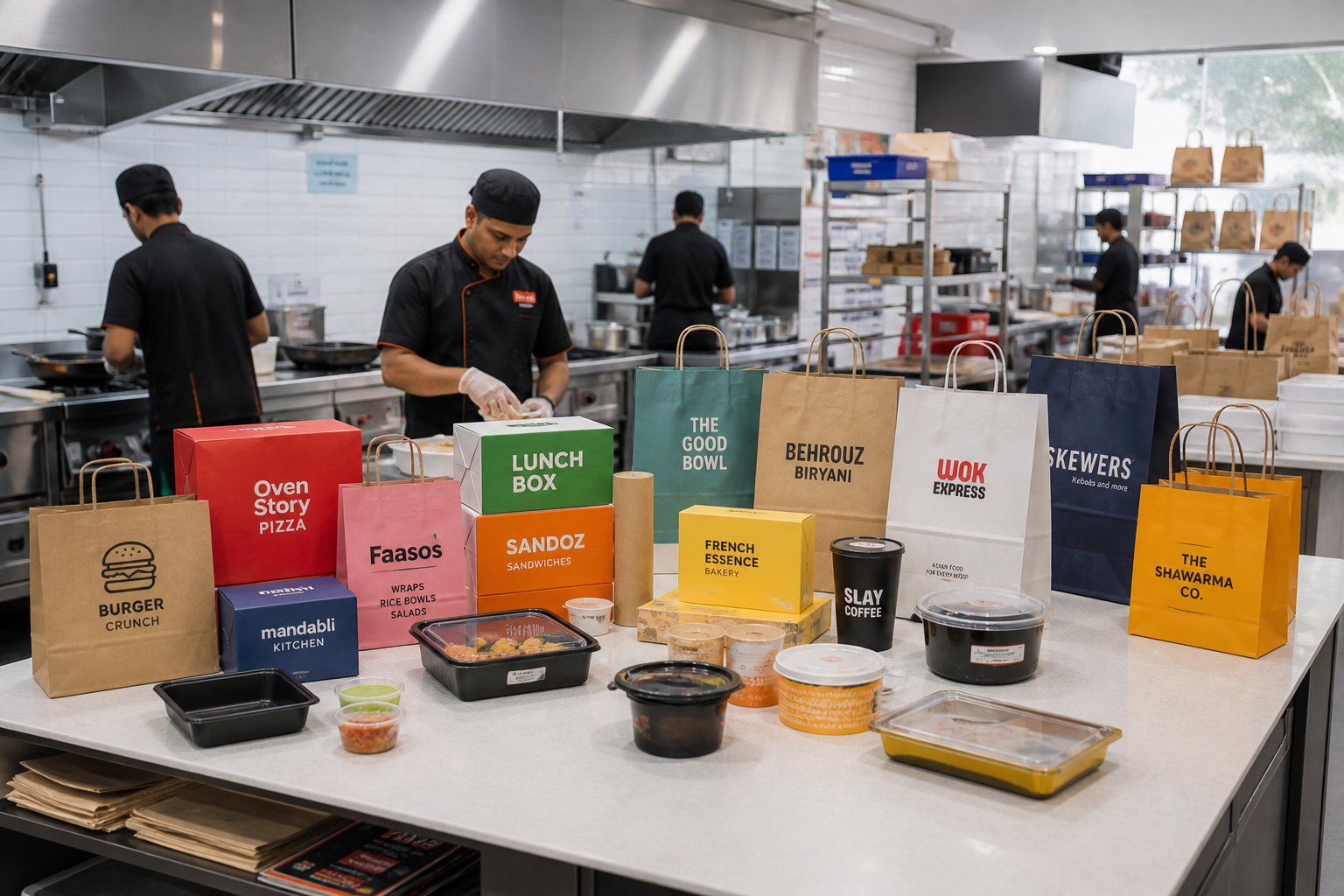 Apps Like Rebel Foods inspired cloud kitchen app preview