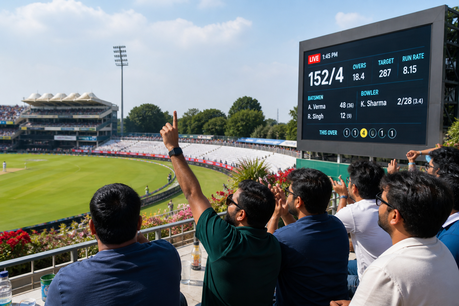 Apps Like Cricbuzz inspired cricket scoring app preview