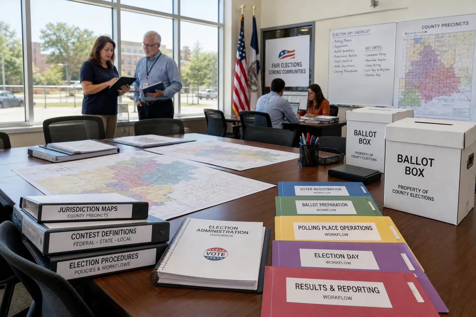 Platforms Like Election Management Systems inspired election app preview