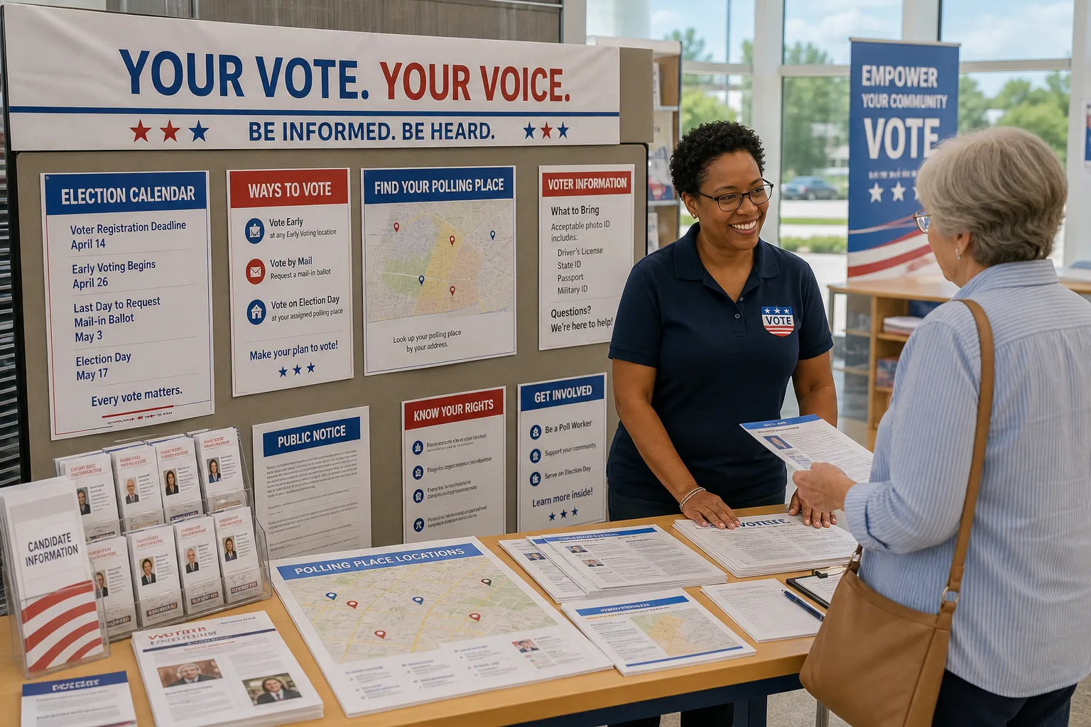 Platforms Like Voting Information Portals inspired election app preview