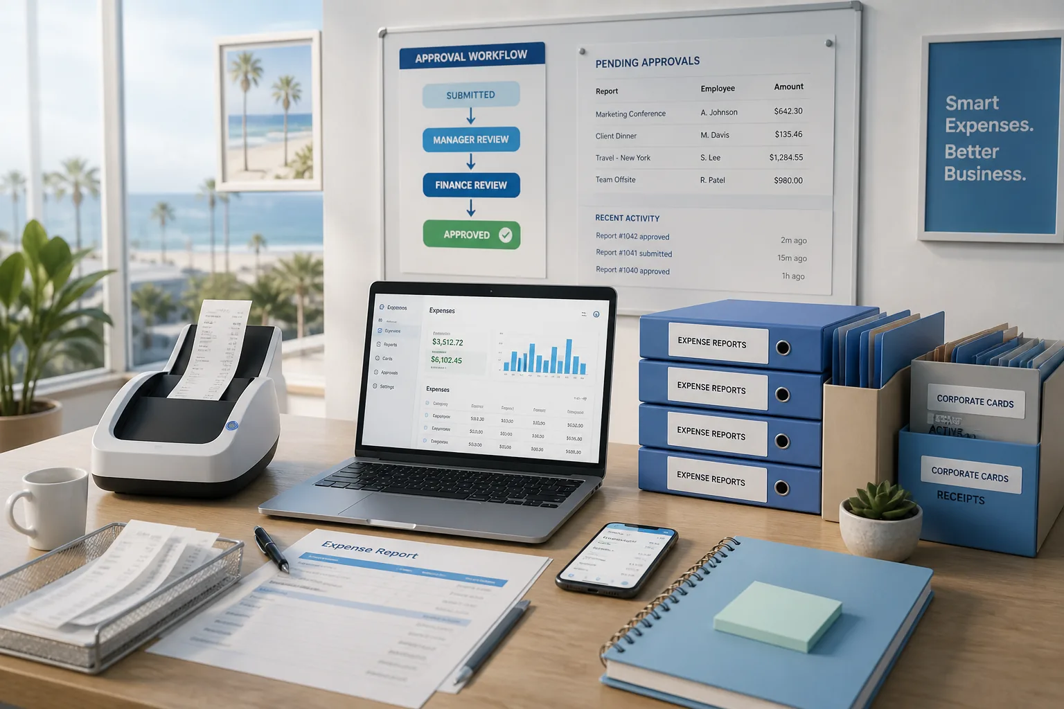 Apps Like Expensify inspired construction app preview