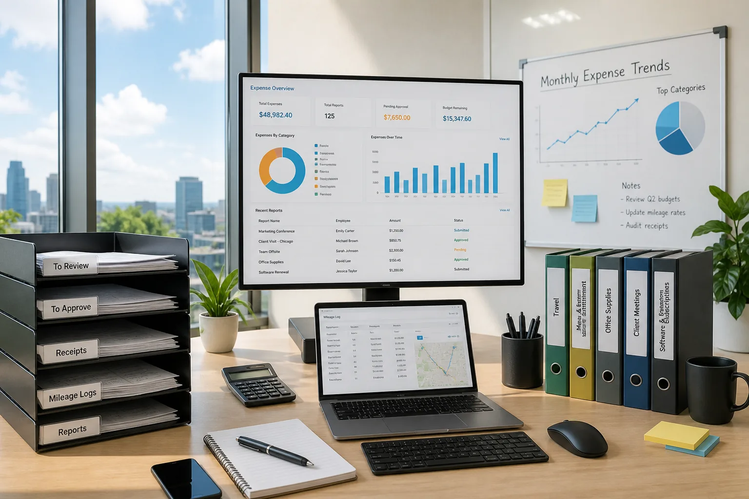 Apps Like Zoho Expense inspired construction app preview