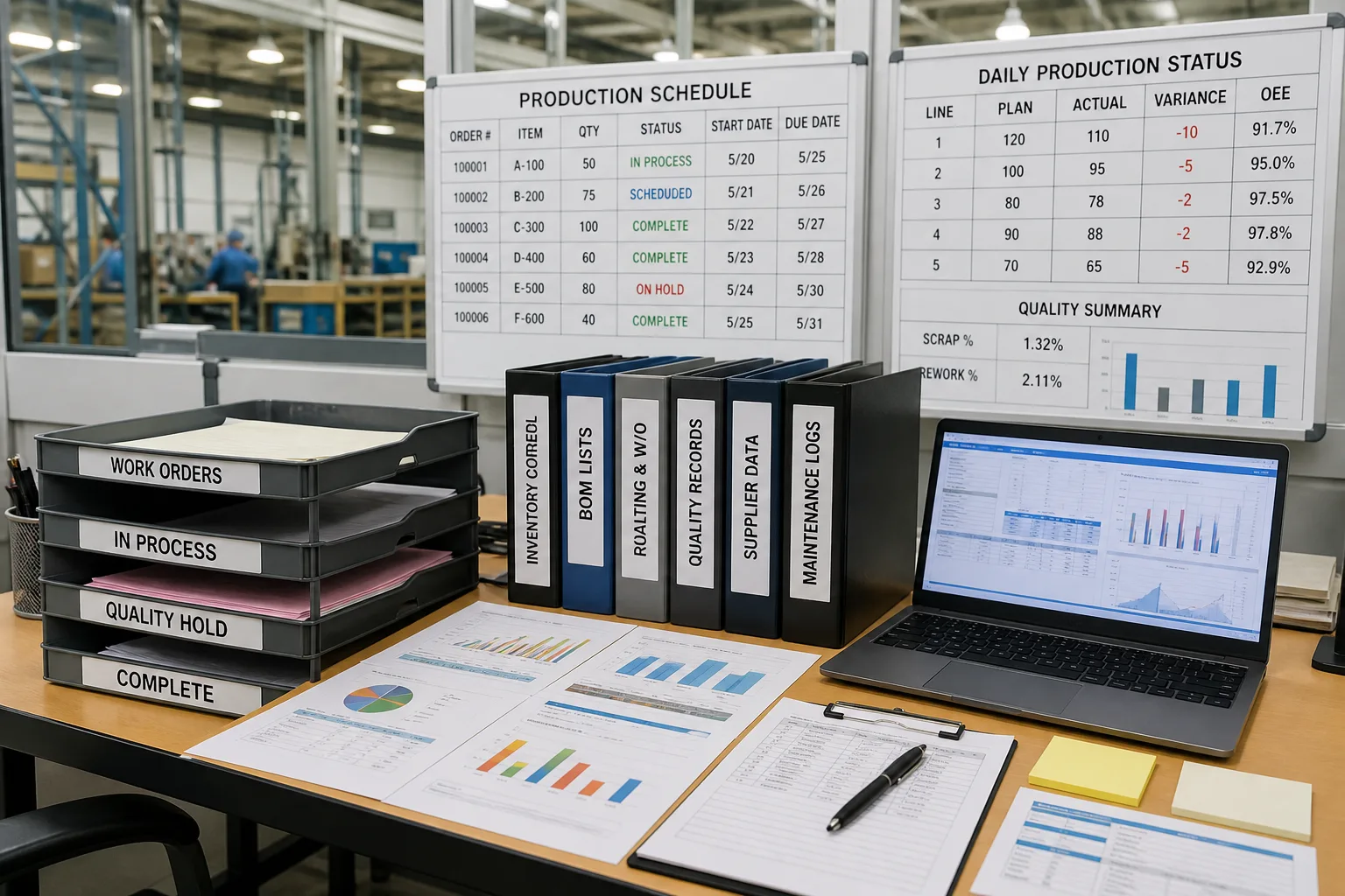 Platforms Like Oracle Manufacturing inspired factory app preview