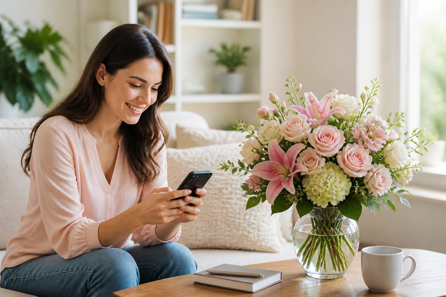 Teleflora inspired flower-delivery app preview
