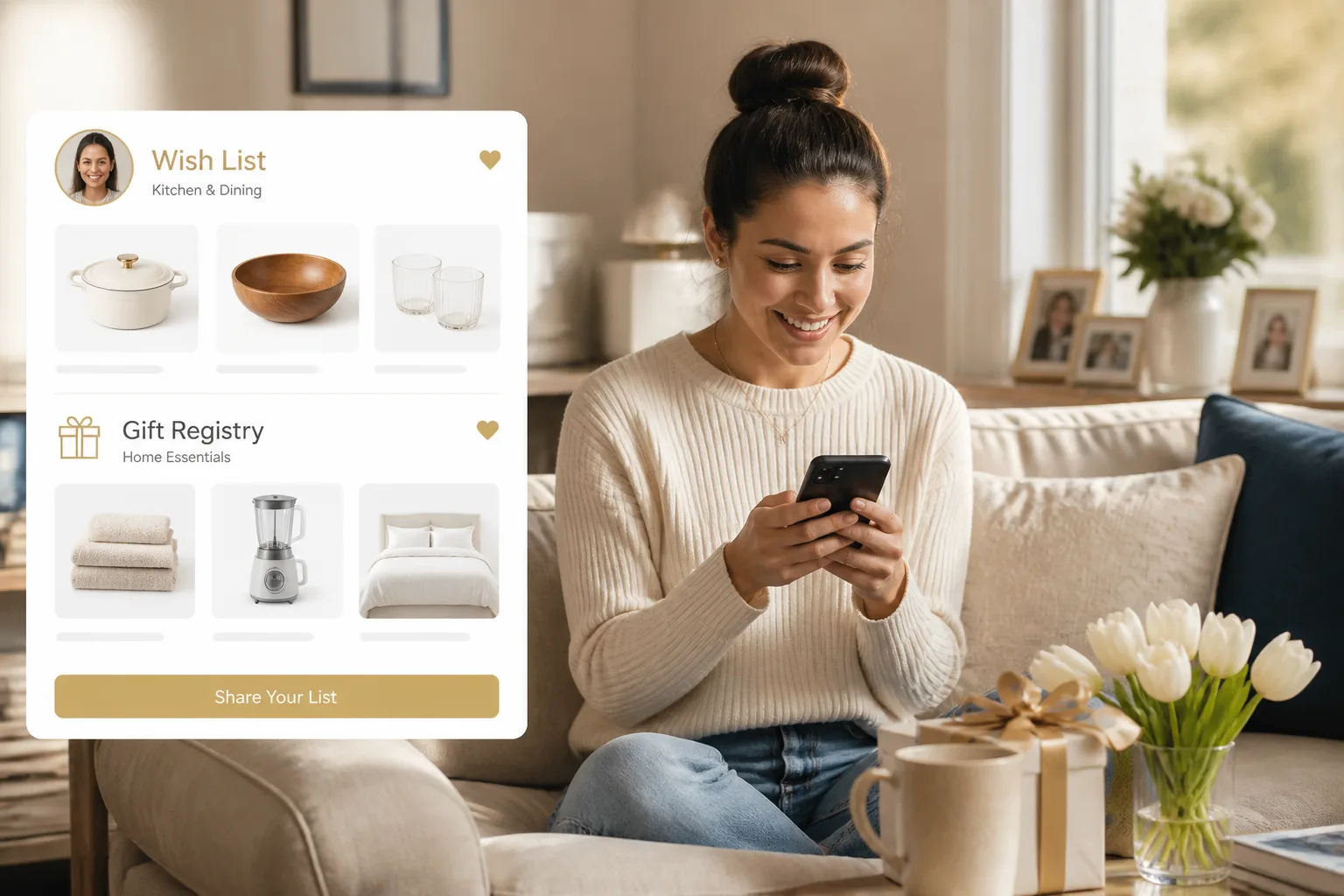 Amazon Gifts inspired gift-delivery app preview