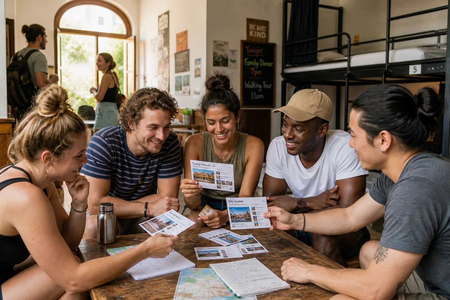 Platforms Like Hostelworld inspired hostel booking app preview
