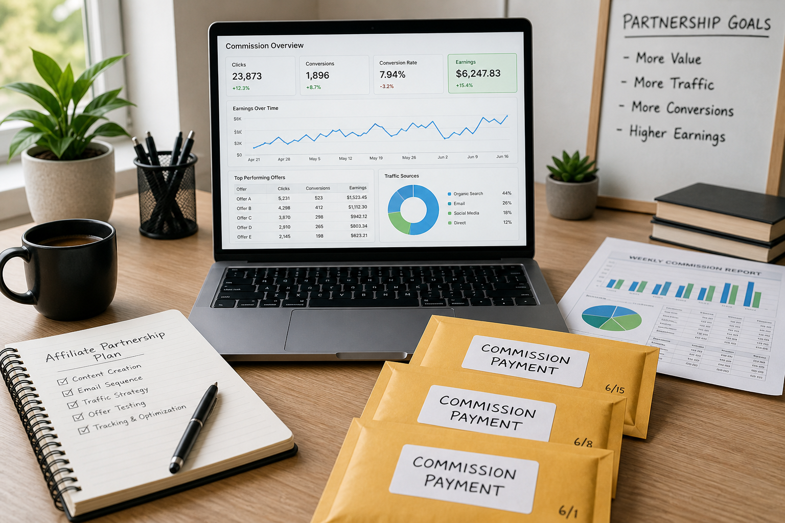 Apps Like Impact inspired influencer marketing app preview