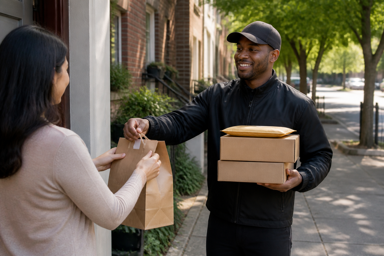 Apps Like DoorDash Drive inspired last mile delivery app preview