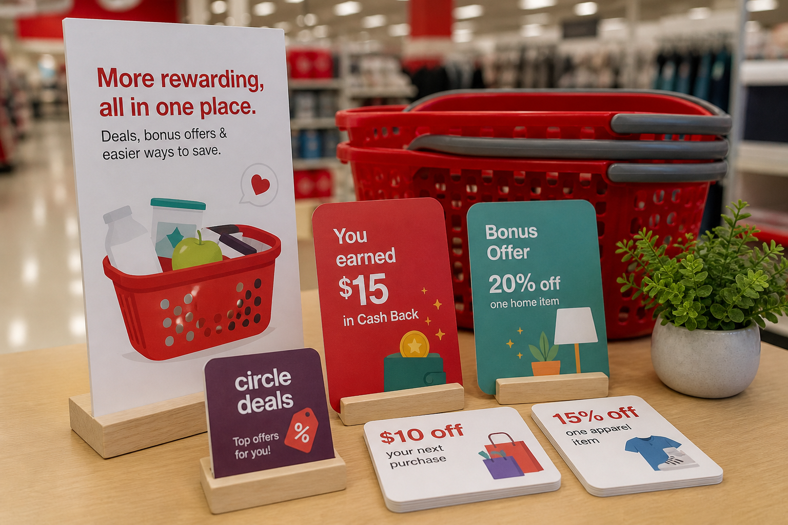 Apps Like Target Circle inspired loyalty app preview