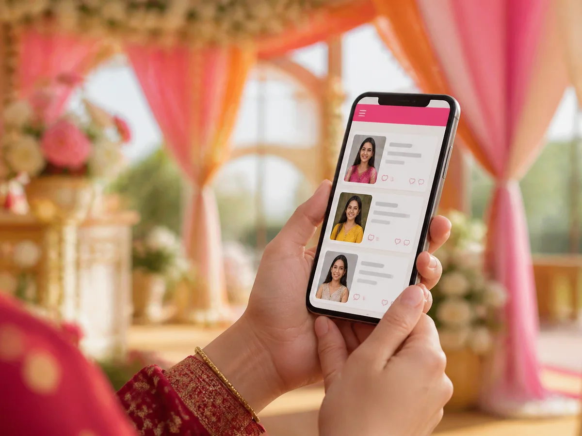 Shaadi inspired matrimonial app preview